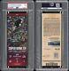 2021 Super Bowl 55 Lv Full Ticket Tom Brady Mahomes Red Bucs/chiefs Psa 9 Mint