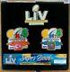 2021 Super Bowl Liv 55 Pin Set Chiefs Vs Buccaneers Brady's Last Superbowl