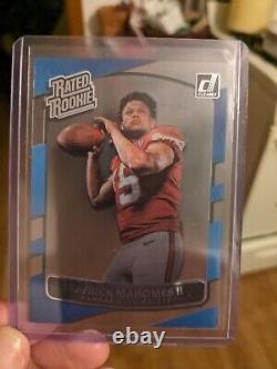 2022 Donruss Clearly Patrick Mahomes Rookie 2 Time Super Bowl Winner Chiefs