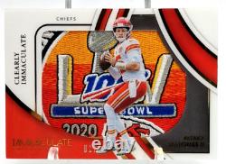 2022 Patrick Mahomes II Immaculate Clearly Sickest Super Bowl Encased READ ME