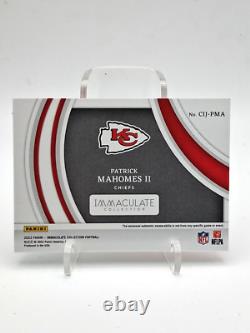 2022 Patrick Mahomes II Immaculate Clearly Sickest Super Bowl Encased READ ME
