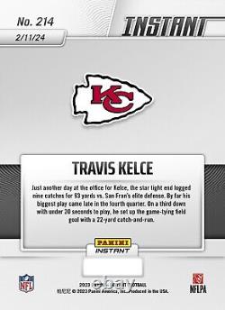 2023-24 Panini Travis Kelc Chiefs Super Bowl LVIII Champion Ssp Versicolor 4/5