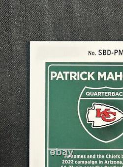 2023 Optic Patrick Mahomes Downtown Super Bowl Black Pandora #/25