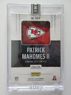 2023 Panini Instant NFL Supernova Patrick Mahomes II Super Bowl One Of One 1/1