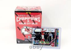 2023 Super Bowl Champions Kansas City Chiefs Team Set Blaster with Butker /5
