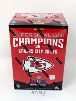 2023 Super Bowl Champions Kansas City Chiefs Team Set Blaster with Butker /5