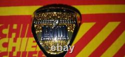 2024 Kansas City Chiefs Super Bowl LVIII 58 Ring Paperweight STM Gift NIB Lot 2