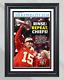 2024 Mahomes Leads Chiefs To Super Bowl Lviii Glory Framed Newspaper