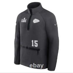 2024 Nike NFL Super Bowl LVIII Media Jacket Kansas City Chiefs Patrick Mahomes M