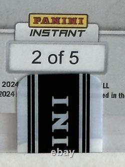 2024 Panini Instant NFL #21 Super Bowl LVIII Kansas City Chiefs 2023 Card # 2/5