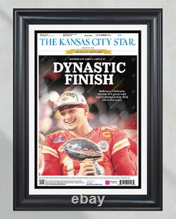 2024 Special Edition Kansas City Chiefs Super Bowl LVIII'DYNASTIC FINISH