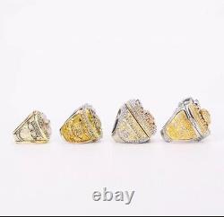 2024 Super Bowl Kansas City Chiefs Display Football Championship FOUR Rings