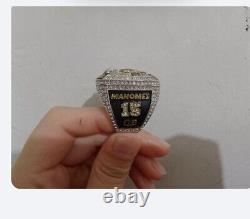 20pcs KC Chiefs 2023-24 Super Bowl Ring #15 MAHOME S MVP size 8-13 with box