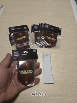 326 Pins & Magnets Lot Super Bowl LV Stamped Pin. Chiefs Buccaneers NFL