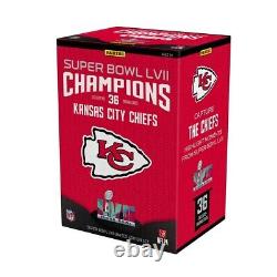 36-Card Kansas City Chiefs Super Bowl Champions Set 2022 VERSICOLOR #1/5