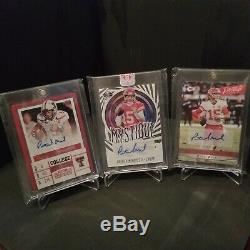 (3) Patrick Mahomes 1/1 Auto, Rookie autograph! Superbowl MVP! Chiefs! Ssp