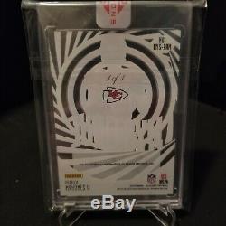 (3) Patrick Mahomes 1/1 Auto, Rookie autograph! Superbowl MVP! Chiefs! Ssp