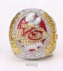 4pc Kansas City Chiefs Super Bowl Championship Commemorative Ring Set