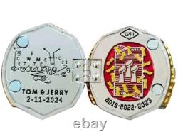 4pc Kansas City Chiefs Super Bowl Championship Commemorative Ring Set