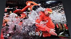 ANDY REID AUTOGRAPHED SUPER BOWL 58 LVIII KANSAS CITY CHIEFS 16x20 PHOTO BECKETT
