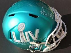 ANDY REID Kansas City Chiefs SIGNED Super Bowl LIV Full Size Helmet
