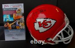 ANDY REID Signed Kansas City CHIEFS Mini Helmet Super Bowl 54 LIV Champs JSA COA