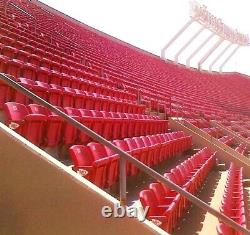 ARROWHEAD STADIUM 2 KC ENDS SEAT Mahomes Kansas City Chiefs Super Bowl LIV LV