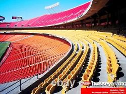 ARROWHEAD STADIUM LOGO SEAT Mahomes Kelce Kansas City Chiefs Super Bowl LIV LVII