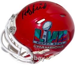 Andy Reid Signed 2023 Super Bowl 57 LVII Kansas City Chiefs Mini Helmet Jsa