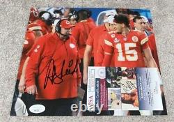 Andy Reid Signed 8x10 Photo Kansas City Chiefs Football Coach Super Bowl A Jsa
