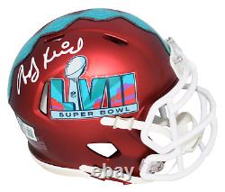 Andy Reid Signed Kansas City Chiefs Super Bowl 57 LVII Speed Mini Helmet Beckett