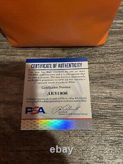 Andy Reid Signed Kansas City Chiefs Super Bowl Touchdown Pylon Psa Coa Autograph