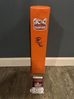 Andy Reid Signed Kansas City Chiefs Touchdown Pylon Jsa Coa Coach Super Bowl