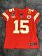 Authentic Mahomes Kansas City Chiefs Super Bowl 58 Elite Jersey Sz 44/l