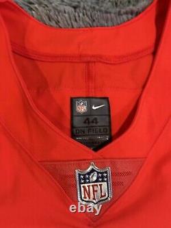 Authentic Mahomes Kansas City Chiefs Super Bowl 58 Elite Jersey Sz 44/L