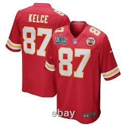 Authentic Nike Travis Kelce Kansas City Chiefs Mens Super Bowl LIV 54 Jersey