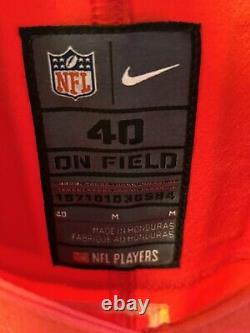 Authentic Patrick Mahomes Chiefs Super Bowl 54 Nike Elite Jersey Men Size 40