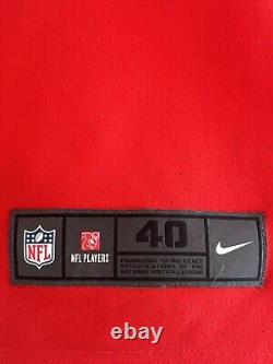 Authentic Patrick Mahomes Chiefs Super Bowl 55 Nike Elite Jersey Men Size 40