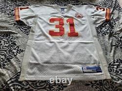 Authentic Priest Holmes Kansas City Chiefs El Salvador White Reebok Jersey 50