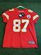 Authentic Travis Kelce Chiefs Super Bowl Nike Vapor Elite Jersey Men Size 48