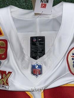Authentic Travis Kelce Kansas City Chiefs Super Bowl 59 Vapor FUSE Elite Jersey