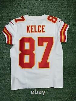 Authentic Travis Kelce Kansas City Chiefs Super Bowl 59 Vapor FUSE Elite Jersey