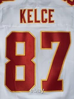 Authentic Travis Kelce Kansas City Chiefs Super Bowl 59 Vapor FUSE Elite Jersey