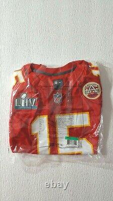 BUNDLE-Patrick Mahomes Chiefs New Red SB 54 Nike Game Jersey & Shirt Size XL'S