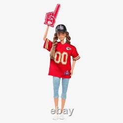 Barbie Signature 2024 NFL Super Bowl Champion Doll Kansas City Chiefs-new