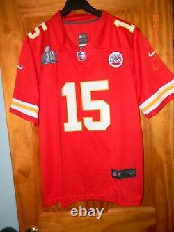 Brand New WO/ Tags PATRICK MAHOMES Kansas City Chiefs SUPERBOWL 54 Jersey, LARGE