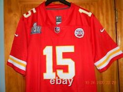 Brand New WO/ Tags PATRICK MAHOMES Kansas City Chiefs SUPERBOWL 54 Jersey, LARGE