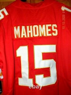 Brand New WO/ Tags PATRICK MAHOMES Kansas City Chiefs SUPERBOWL 54 Jersey, LARGE