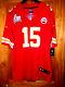 Brand New With Tags Patrick Mahomes Kansas City Chiefs Superbowl 54 Jersey, Large