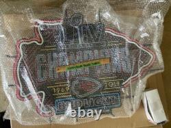 Bud Light Kansas City Chiefs World Champion LiV Super Bowl LED Neon Beer Sign